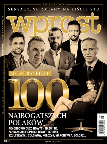 Okładka tygodnika Wprost nr 25/2019 (1890)