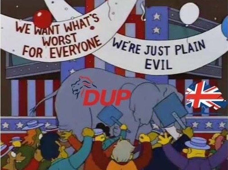 Irlandzki mem brexitowy. Irlandzka Demokratyczna Partia Unionistyczna i jej postawa wobec brexitu 
