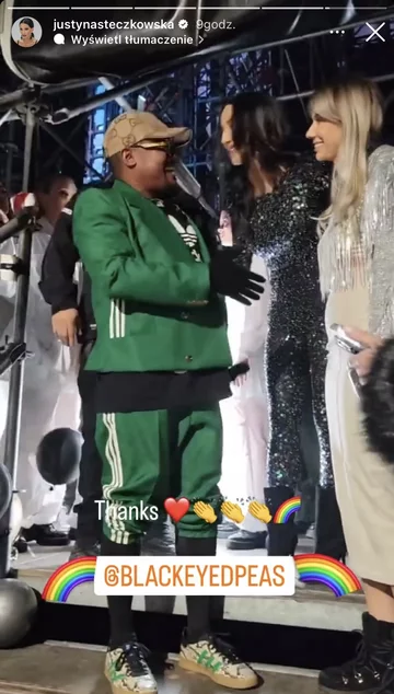 Justyna Steczkowska, Black Eyed Peas 