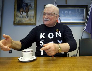 Miniatura: Lech Wałęsa z nowym pomysłem na pracę....