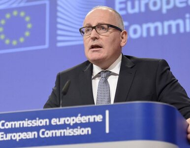 Miniatura: Timmermans jednak przyjedzie do Polski?