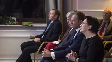 Ewa Kopacz z Donaldem Tuskiem (fot. KPRM)