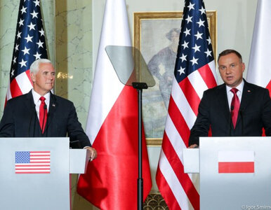 Miniatura: Pence podczas wizyty w Polsce programie...