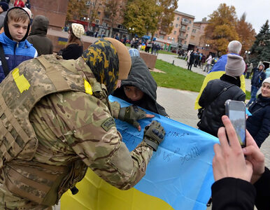 Miniatura: Ukraińscy żołnierze wyzwoli wieś w...