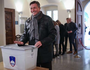 Miniatura: Borut Pahor wygrał wybory prezydenckie w...