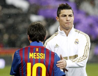 Miniatura: Jak Ronaldo witają rodacy? "Messi, Messi"