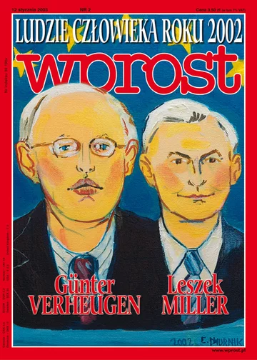 Okładka 2/2003 (1050) WPROST Okładka 2/2003 (1050) WPROST