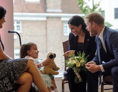 Miniatura: Wzruszający gest księżnej Meghan podczas...