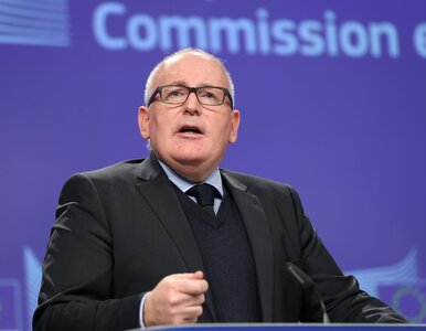 Miniatura: Timmermans grozi Polsce użyciem...