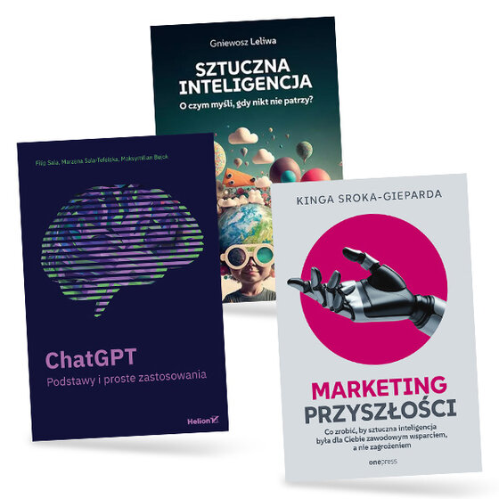 „Sztuczna inteligencja” z 3 e-bookami