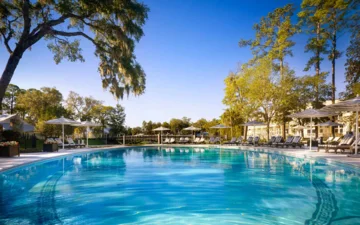 The Montage hotel resort w Palmetto Bluff 