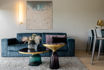 Dwupoziomowy rodzinny apartament wakacyjny w&nbsp;Świnoujściu, proj. Soul Interiors