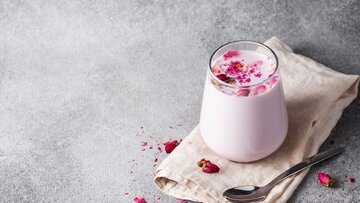 Pink moon milk