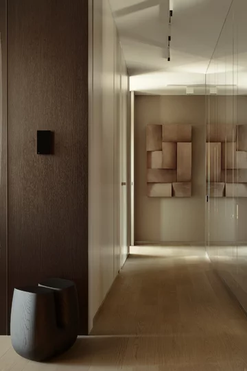 Apartament pokazowy w inwestycji Koncept Bluszczańska III w Warszawie, projekt wnętrz: mow.design 