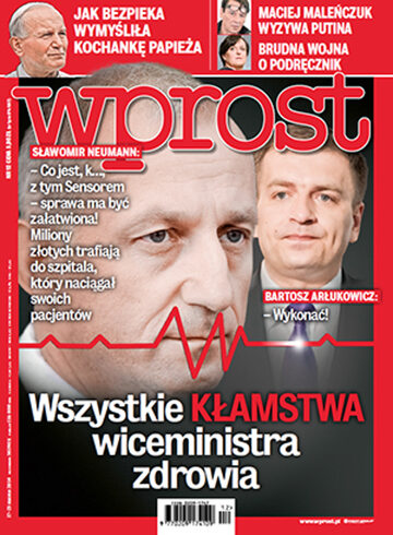 Okładka tygodnika Wprost nr 12/2014 (1620)