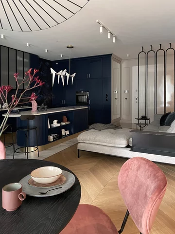 Apartament na warszawskim Powiślu 