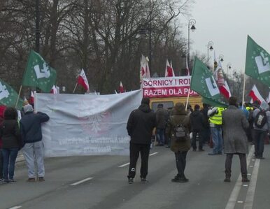 Miniatura: Strajk górników i rolników w Polsce. Czy...