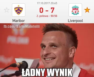 Mem ze Sławomirem Peszko 