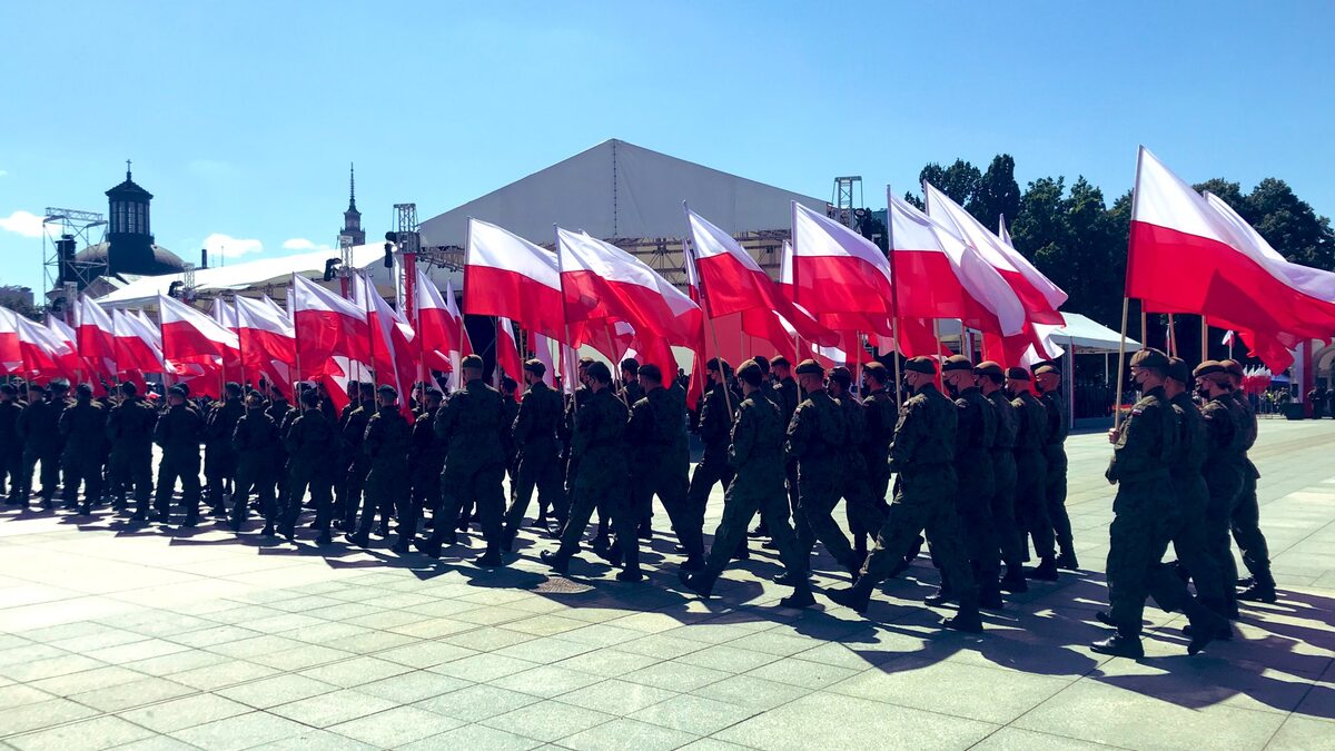 Uroczystości na Placu Piłsudskiego 