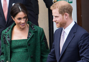 Miniatura: Harry i Meghan znów na świeczniku....