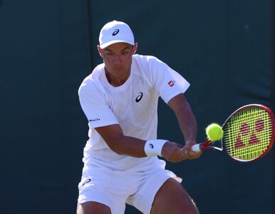 Miniatura: Polak zaczarował na Wimbledonie! Wyrzucił...