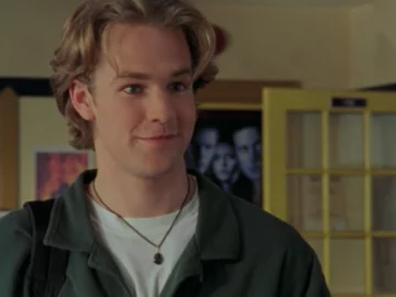 James Van Der Beek jako Dawson Leery w serialu „Jezioro marzeń” 