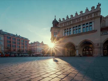 Czy na zdjęciu widać obecną stolicę Polski?