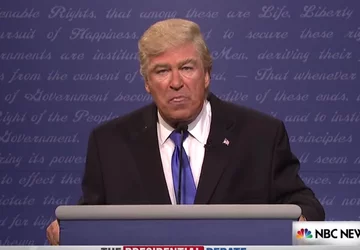 Alec Baldwin jako Donald Trump 