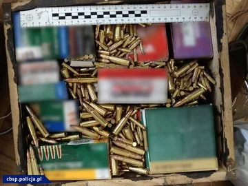 Arsenał przejęty przez CBŚP Amunicja