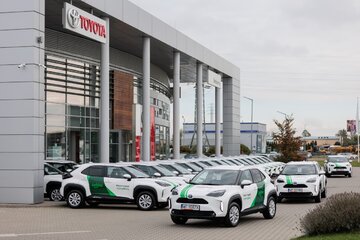 Toyoty we&nbsp;flocie Żabki
