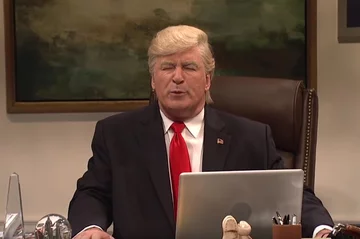 Alec Baldwin jako Donald Trump 