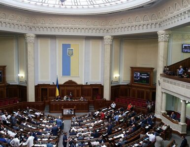 Miniatura: W ukraińskim parlamencie zarejestrowano...