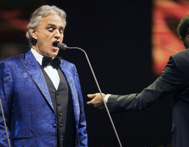 Miniatura: Andrea Bocelli nie został wpuszczony na...