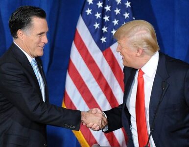 Miniatura: Donald Trump popiera Romney`a