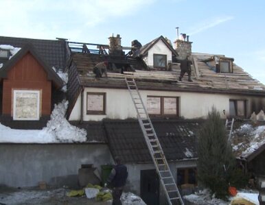 Miniatura: Pożar w rodzinnym domu dziecka w Zakopanem