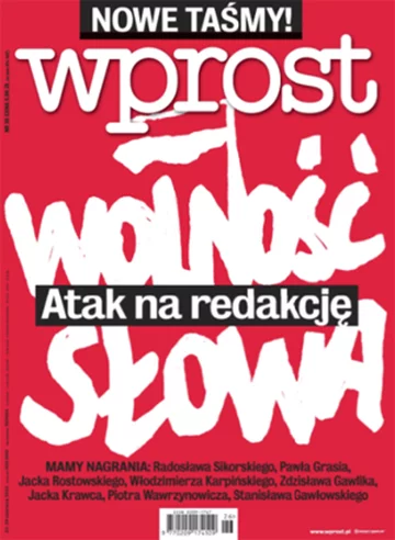 Okładka tygodnika Wprost nr 26/2014 (1634)