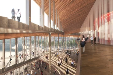 Projekt filharmonii w Pradze – Bjarke Ingels Group Linka, filharmonia, praga