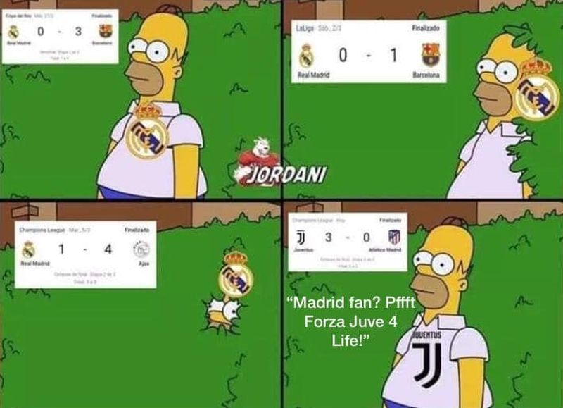 Mem po meczu Juventus - Atletico 