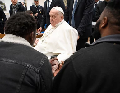 Miniatura: Nieoczekiwana wizyta Franciszka. Papież...