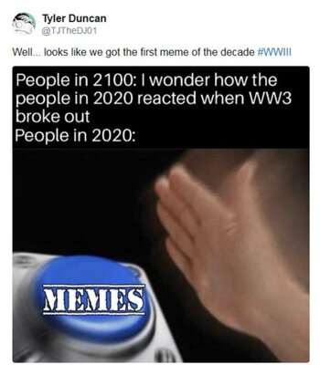 Miniatura: Trzecia wojna światowa trenduje na...