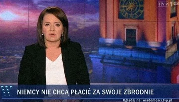 Pasek TVP za czasów prezesury Jacka Kurskiego 