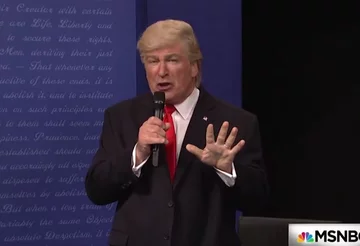 Alec Baldwin jako Donald Trump 