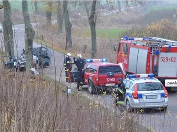 19-latka zginęła na miejscu, fot. pomorska.policja.gov.pl