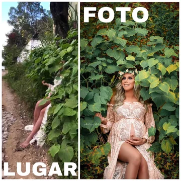 Plan zdjęciowy i efekt pracy fotografa 