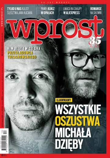 Okładka tygodnika Wprost nr 12/2018 (1828)