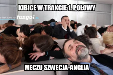 Mem po meczu Szwecja - Anglia 
