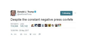 Trump covfefe
