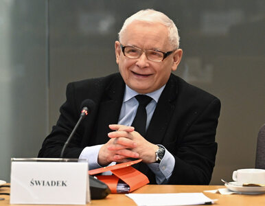 Miniatura: Kaczyński rozbawiony na komisji śledczej....