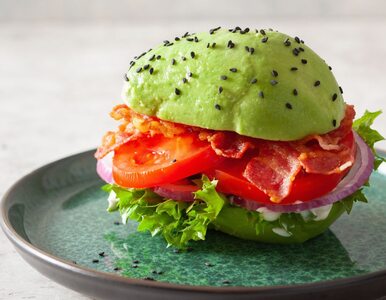 Miniatura: Zielony „hamburger” syci i dodaje energii....
