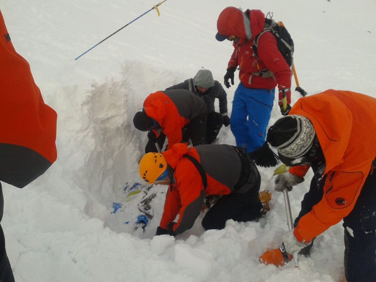 Akcja poszukiwawcza prowadzona w Tatrach przez słowackich ratowników górskich 